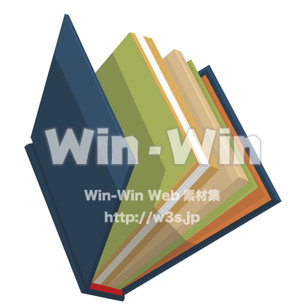 本のCG・イラスト素材 W-005666