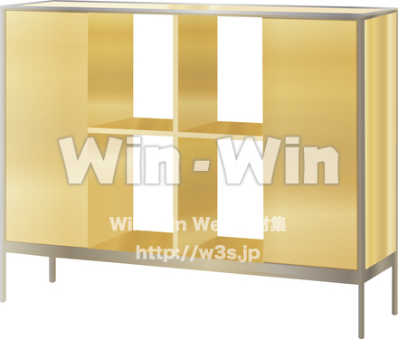 棚のCG・イラスト素材 W-005654