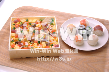 チラシ寿司の写真素材 W-004091