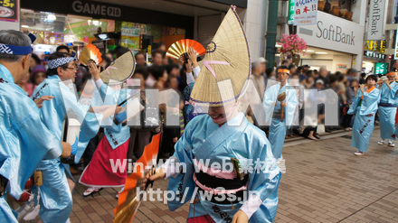 川崎阿波踊りの写真素材 W-005391