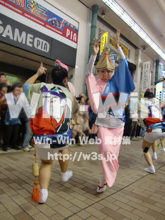 川崎阿波踊りの写真素材 W-005302