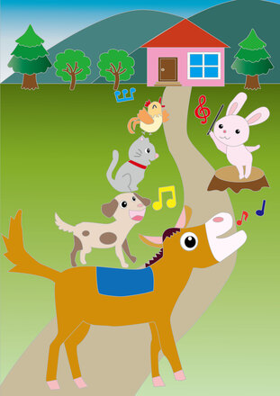 ブレーメンの音楽隊 D-006029 のその他