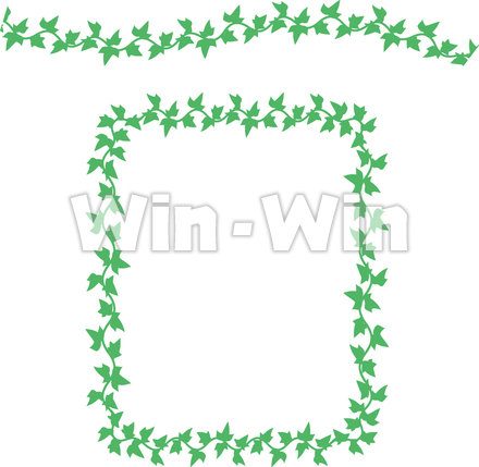 アイビーブラシのCG・イラスト素材 W-007487