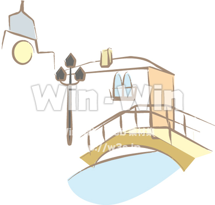 町並みのCG・イラスト素材 W-006619