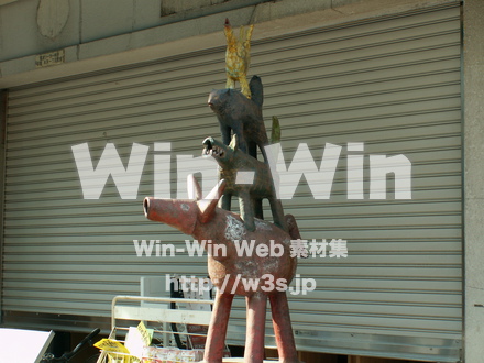 元住吉　ブレーメン通り商店街の写真素材 W-007833