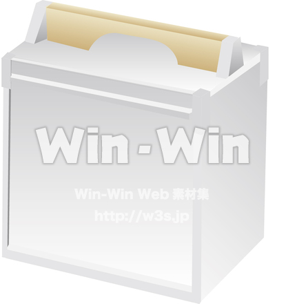 おかもちのCG・イラスト素材 W-007196