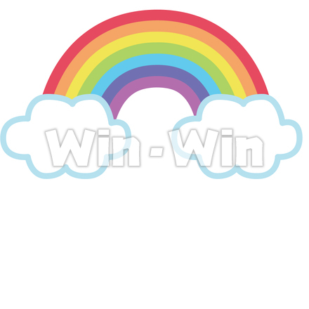 虹のCG・イラスト素材 W-006352