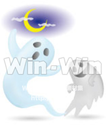 ゆうれいのCG・イラスト素材 W-006496