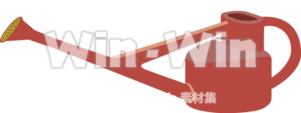 ジョウロのCG・イラスト素材 W-006828