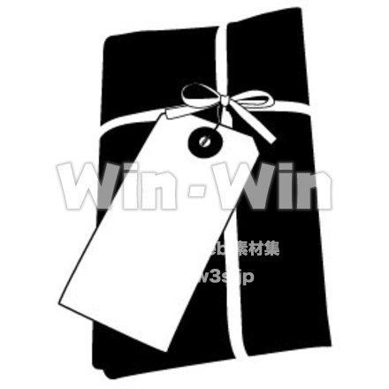 小包のシルエット素材 W-006445