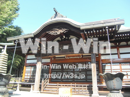 影向寺　１１の写真素材 W-006299