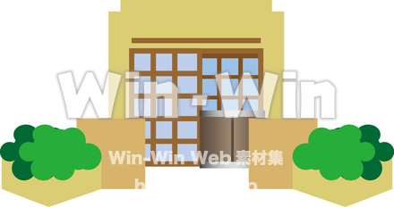 施設のCG・イラスト素材 W-007634