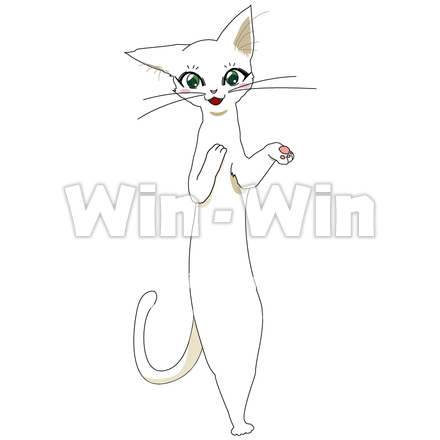 猫のCG・イラスト素材 W-006661