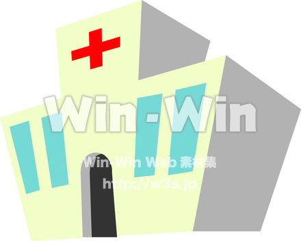 病院のCG・イラスト素材 W-006511