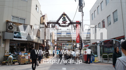 元住吉　ブレーメン通り商店街の写真素材 W-007840