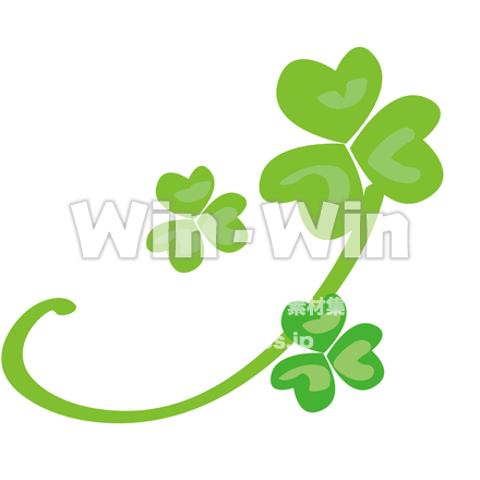 クローバーのCG・イラスト素材 W-006307