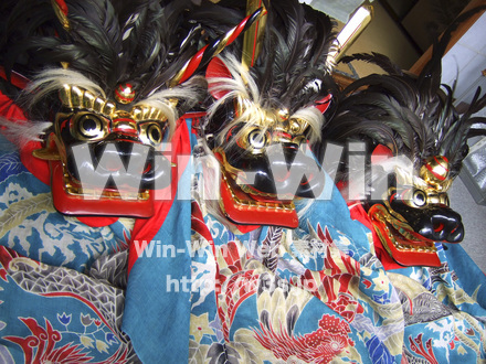 管の獅子舞の写真素材 W-006015