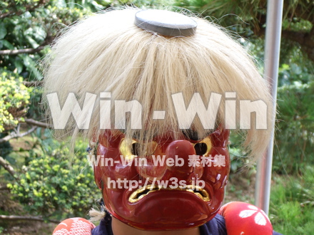 管の獅子舞の写真素材 W-006016