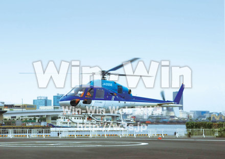 ヘリコプターの写真素材 W-006791