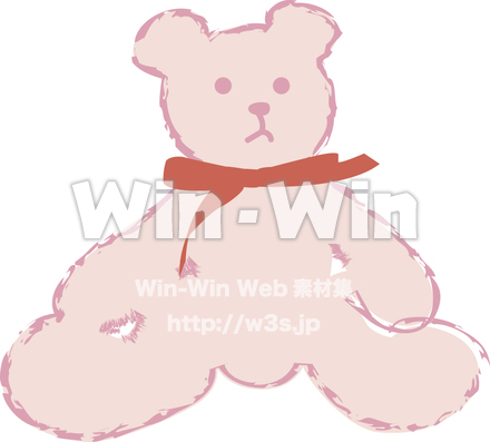 くまのCG・イラスト素材 W-006836