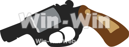 ピストルのCG・イラスト素材 W-006837