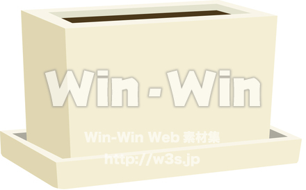 プランターのCG・イラスト素材 W-006831