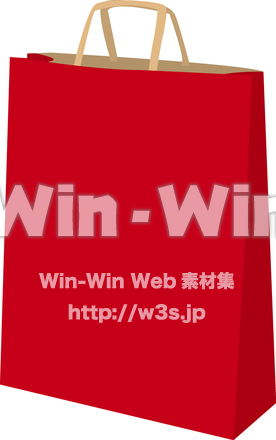 紙袋のCG・イラスト素材 W-007183