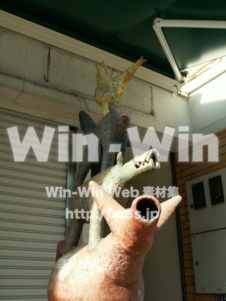 元住吉　ブレーメン通り商店街の写真素材 W-007837