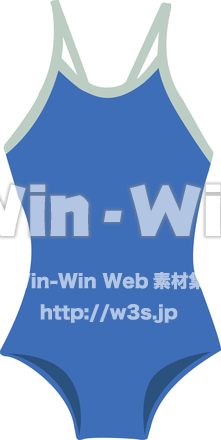 スクール水着のCG・イラスト素材 W-006683
