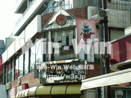 元住吉　ブレーメン通り商店街の写真素材 W-007830