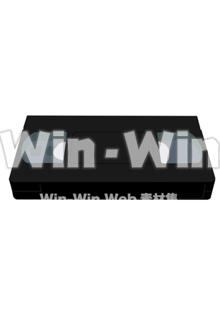 ビデオテープのCG・イラスト素材 W-006819