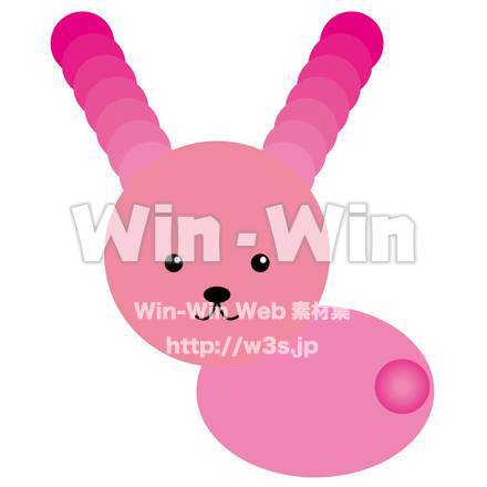 うさぎのCG・イラスト素材 W-006108