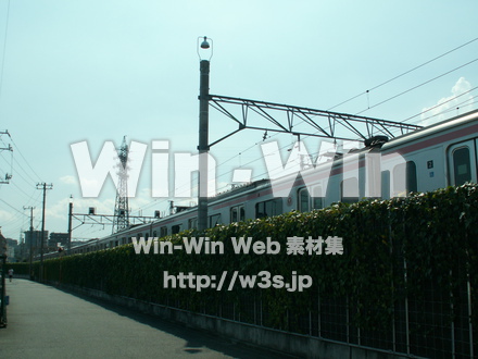 元住吉駅の写真素材 W-007538