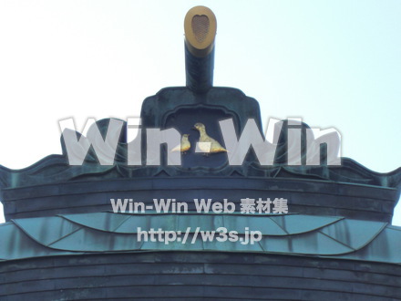 稲毛惣社　白幡八幡大神　１１の写真素材 W-006429