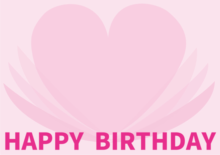 お誕生日カード D-006778 のカード類