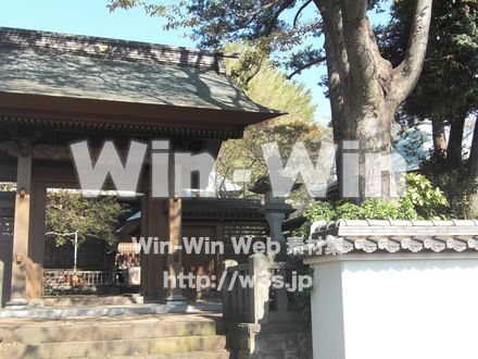 影向寺　３の写真素材 W-006284