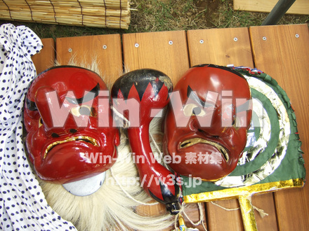 管の獅子舞の写真素材 W-006028