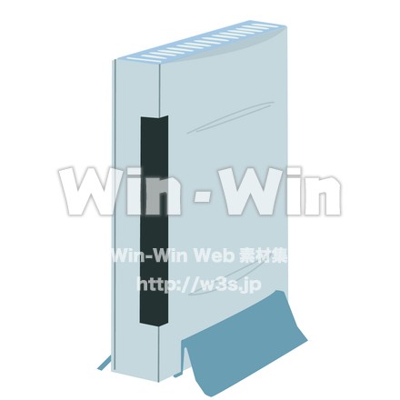 ルーターのCG・イラスト素材 W-006824