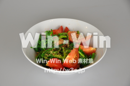 せりのナムル風の写真素材 W-006920