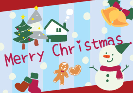 キラキラシール用クリスマス素材 D-006443 のその他