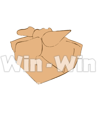 風呂敷のCG・イラスト素材 W-006681