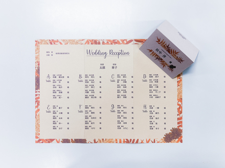 席次表・座札 D-006750 のその他