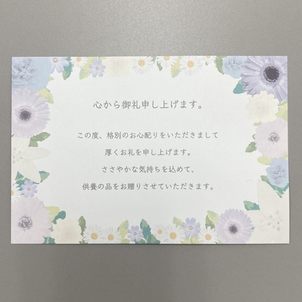 ペーパーアイテム D-006769 のカード類