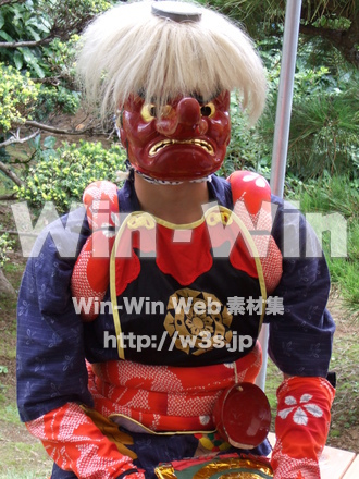 管の獅子舞の写真素材 W-006019