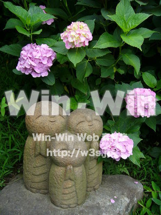 鎌倉お地蔵さんの写真素材 W-006328