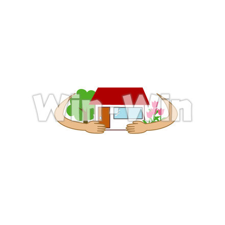 家のCG・イラスト素材 W-006788