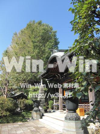 影向寺　１３の写真素材 W-006301