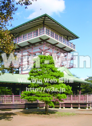 枡形山・展望台の写真素材 W-006127