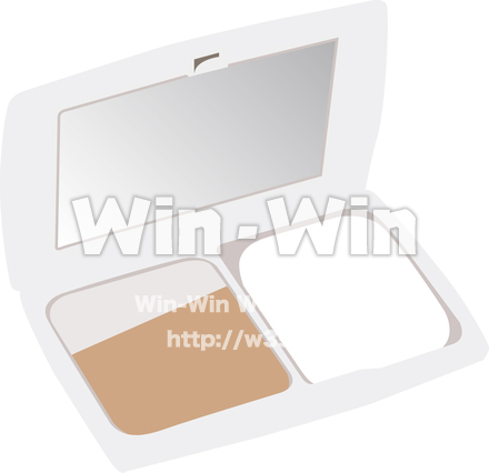 ファンデーションのCG・イラスト素材 W-006841