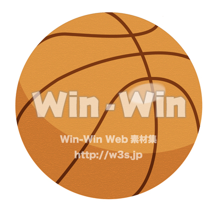 バスケットのCG・イラスト素材 W-006690